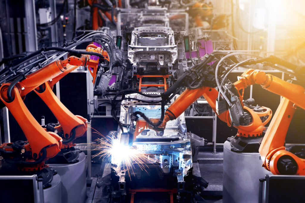 Industrial production workshop